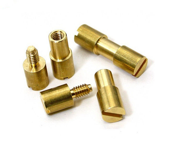Diameter 3-300mm Brass Machining Parts OEM Ra0.2-Ra3.2 Roughness