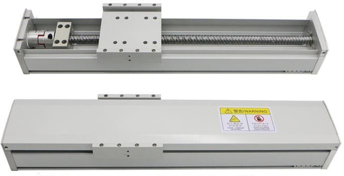100-600mm Manual Sliding Table Accuracy 0.03mm High Speed Ball Screw Driven