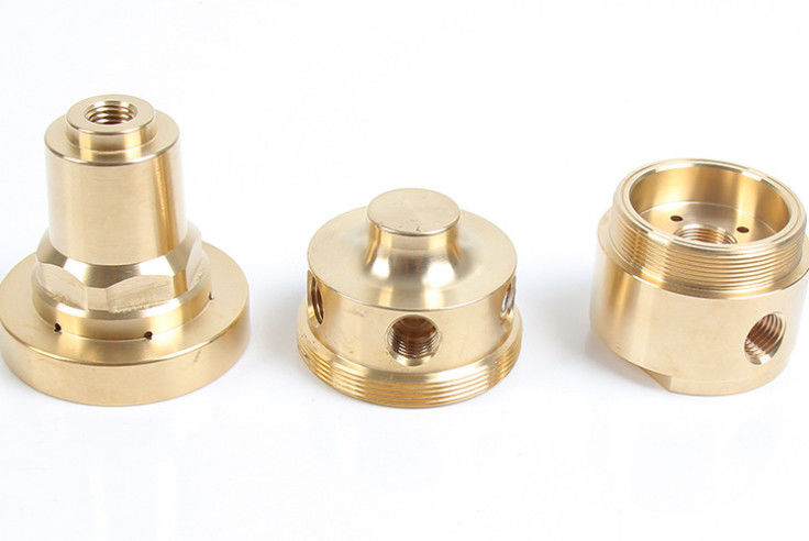 CNC Lathe Turning Brass Machining Parts 0.01mm-0.05mm Tolerance