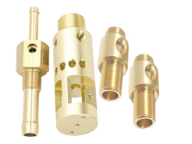 CNC Machining Custom Brass Parts Nonstandard 0.01mm Tolerance
